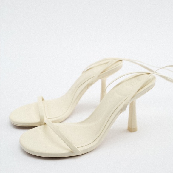 Brand new! Zara leather strap heels - Picture 5 of 12